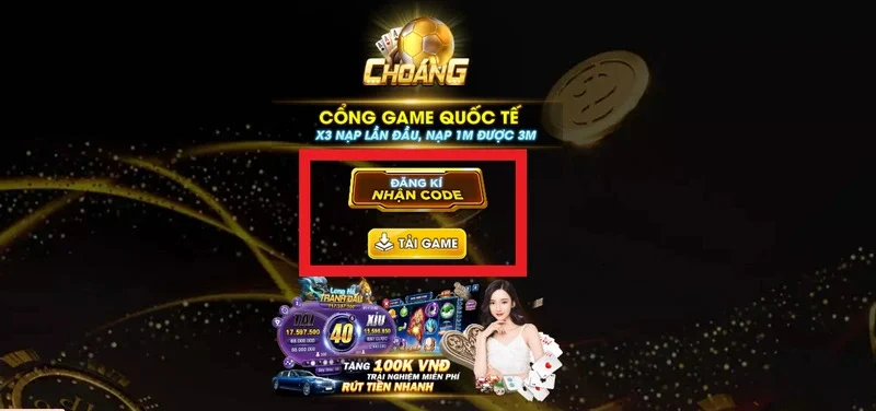 Tải ứng dụng Choang Club bằng link truy cập